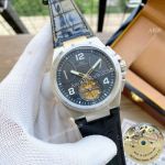 Copy IWC Ingenieur Tourbillon SS Black Dial Watches
